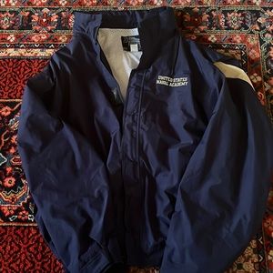 (Vintage) Embroidered Gore-Tex United States Naval Academy Windbreaker
